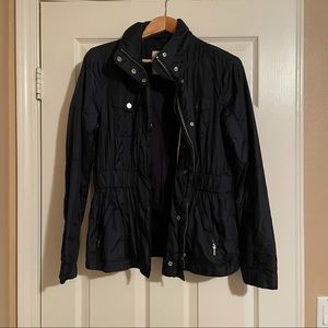 Esprit hooded windbreaker jacket size 6